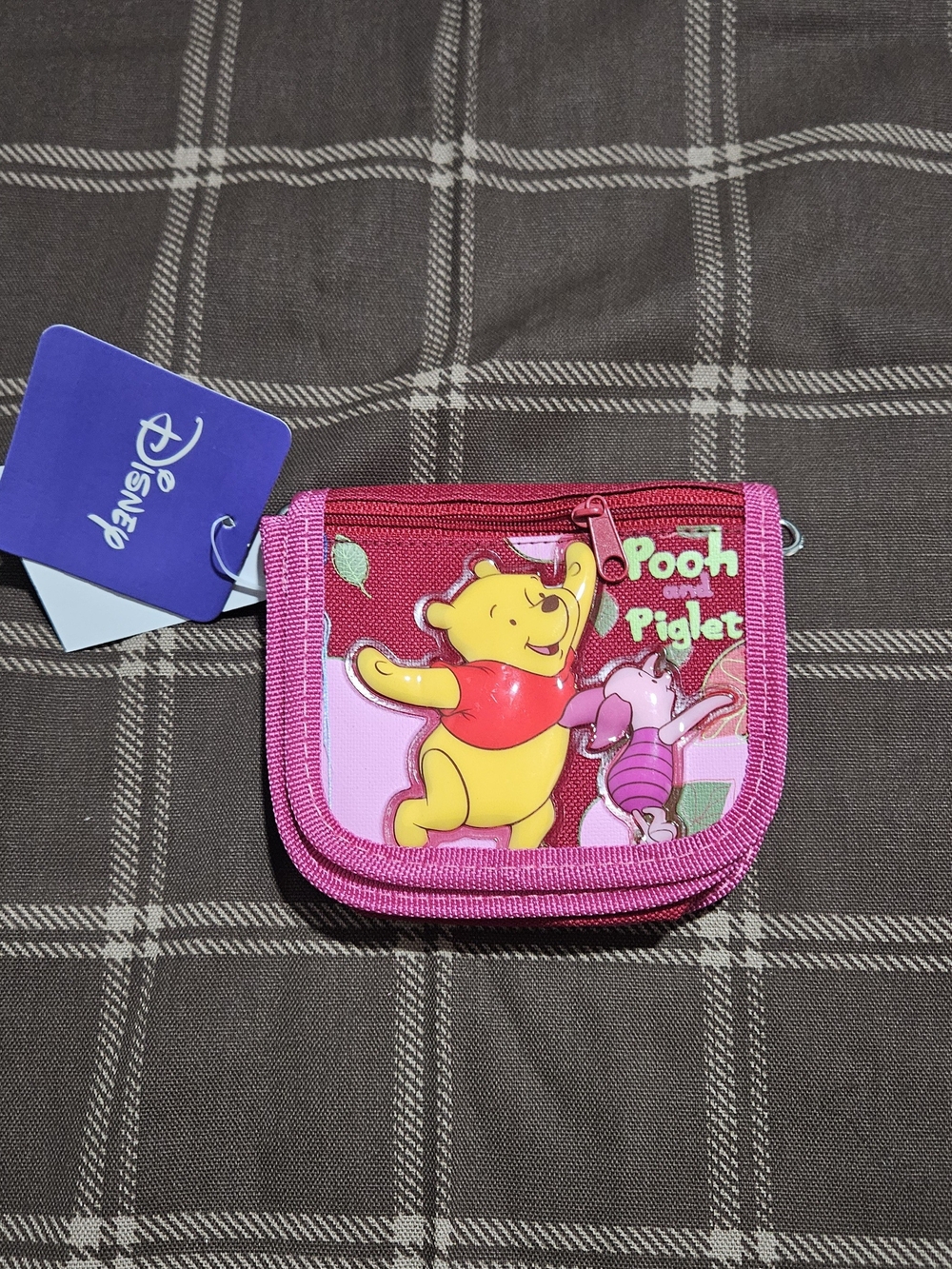 Disney Pink Pooh & Piglet Coin Wallet